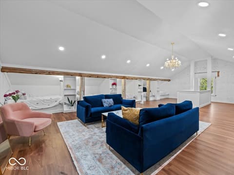 Bonus room at 9271 S 225 E, Flat Rock, IN