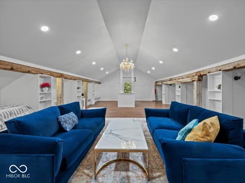 Bonus room at 9271 S 225 E, Flat Rock, IN