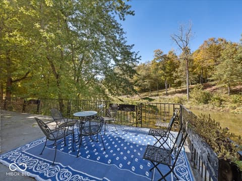 Outdoor living area at 9271 S 225 E, Flat Rock, IN