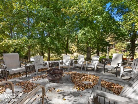 Outdoor living area at 9271 S 225 E, Flat Rock, IN