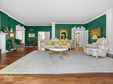 Living room at 9271 S 225 E, Flat Rock, IN