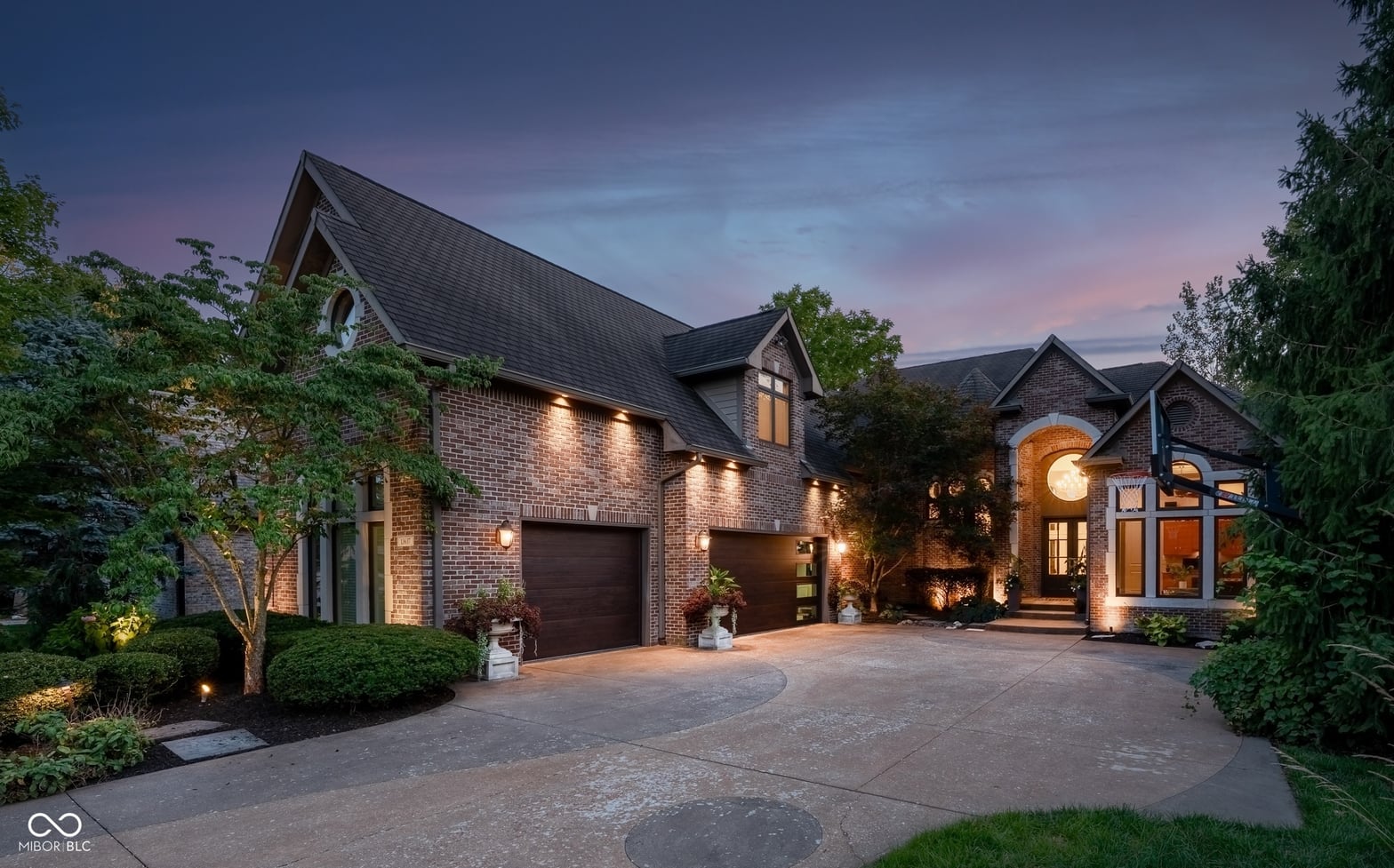 Front exterior at 13637 Golden Ridge Lane, Fishers, IN