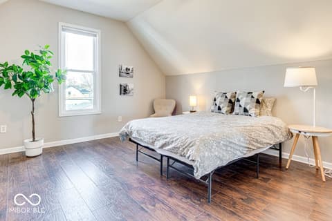 Bedroom at 922 Iowa Street, Indianapolis, IN
