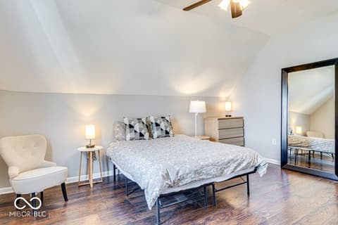 Bedroom at 922 Iowa Street, Indianapolis, IN