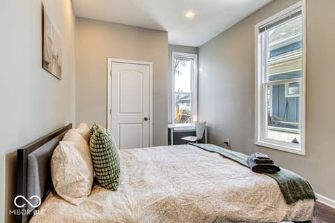 Bedroom at 922 Iowa Street, Indianapolis, IN