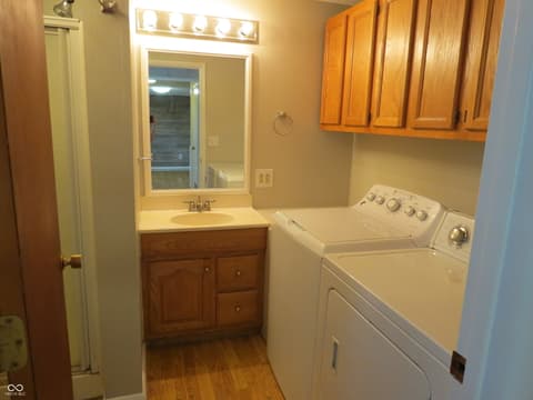 Primary bathroom at 279 Arnold Street, Morgantown, IN