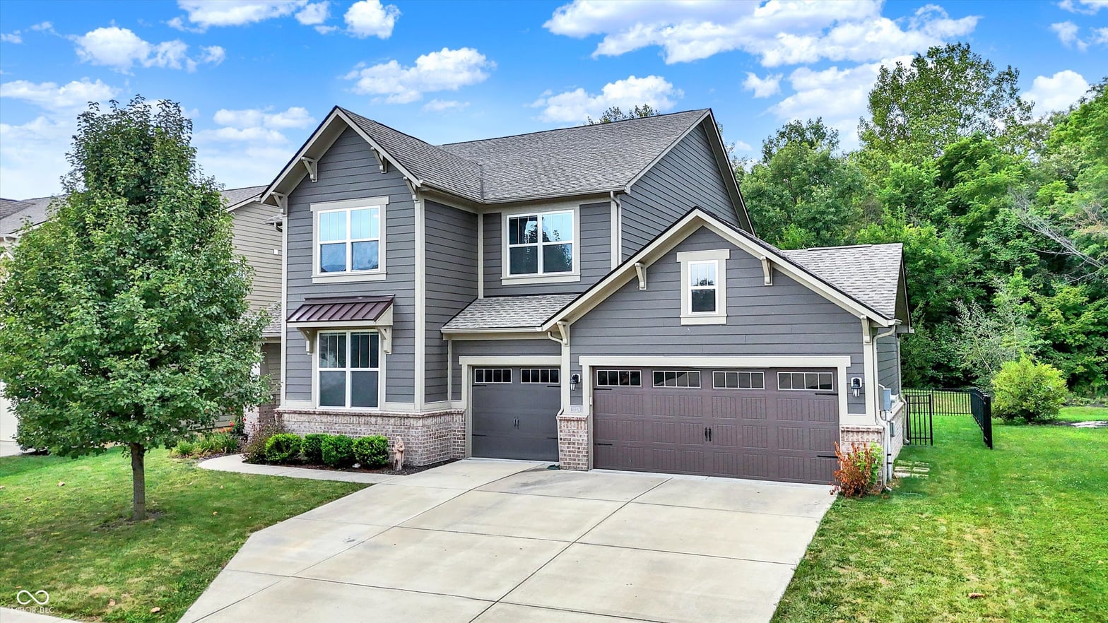 Front exterior at 10274 Cloverbank Drive, Fishers, IN