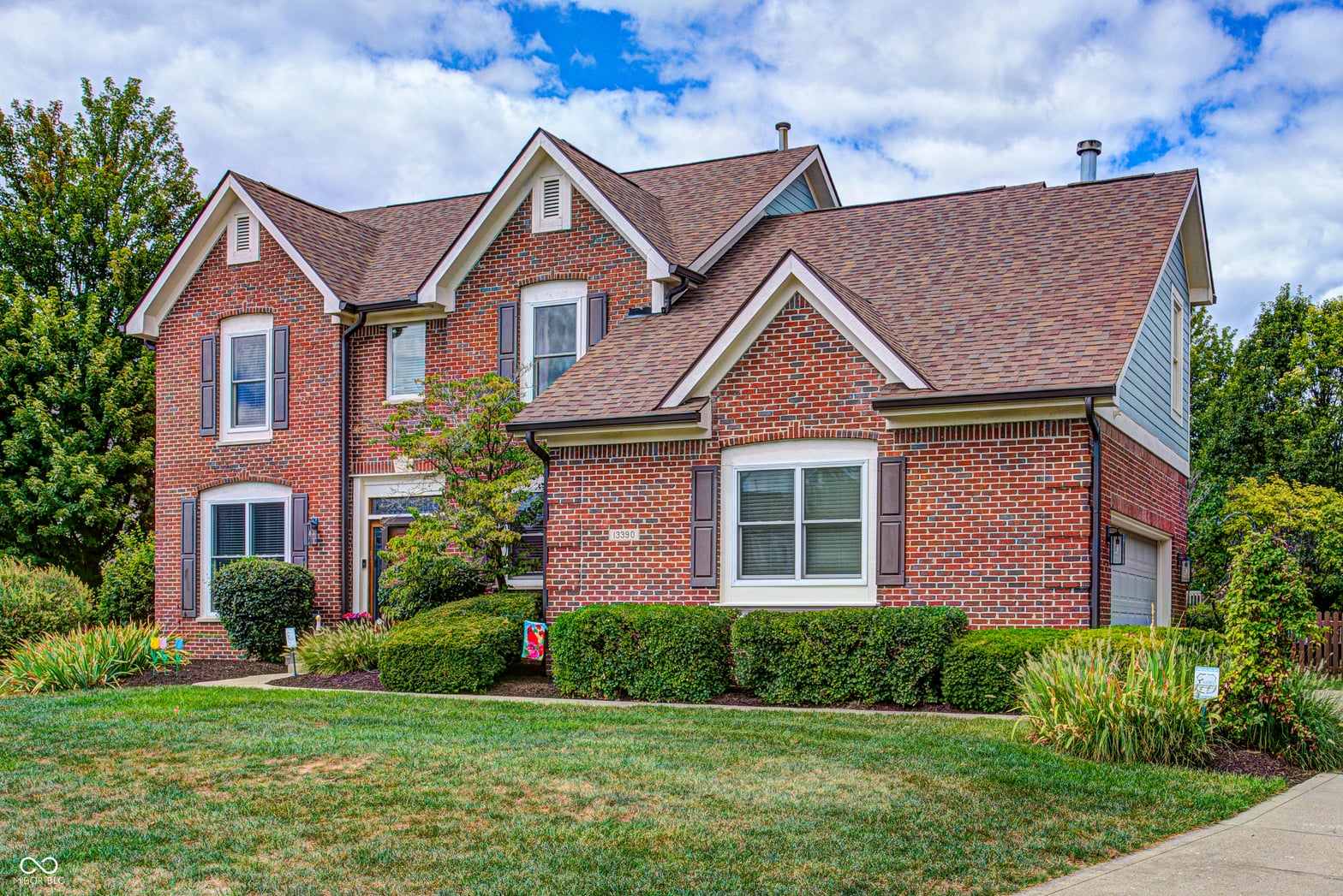 Front exterior at 13390 Spring Farms Drive, Carmel, IN
