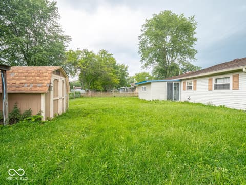 Yard at 7912 S Sherman Drive, Indianapolis, IN