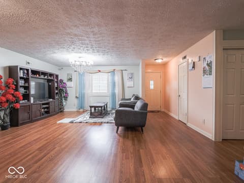 Living room at 7912 S Sherman Drive, Indianapolis, IN