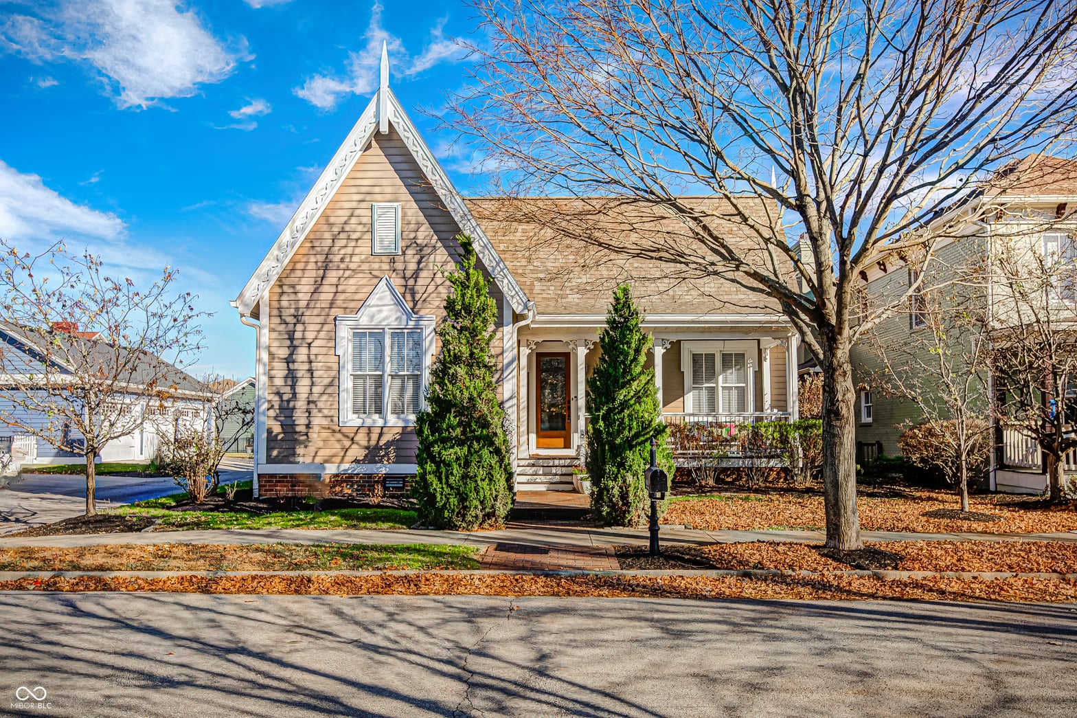 Front exterior at 12697 Treaty Line Street, Carmel, IN