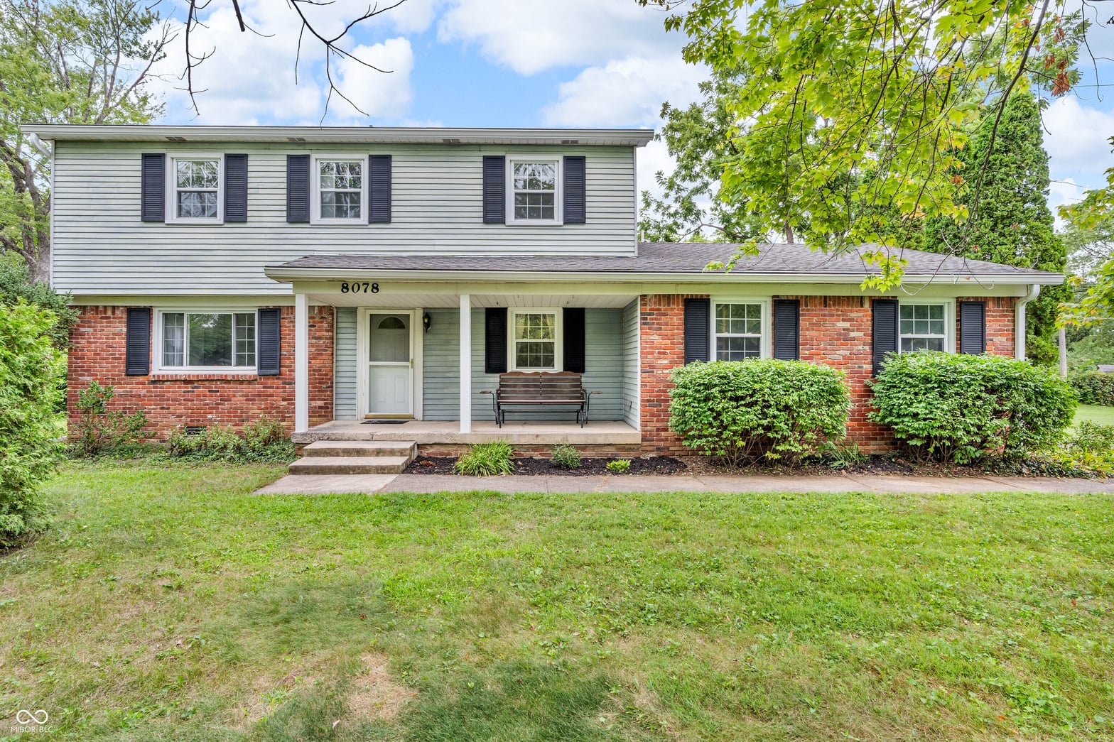Front exterior at 8078 Charlecot Drive, Indianapolis, IN