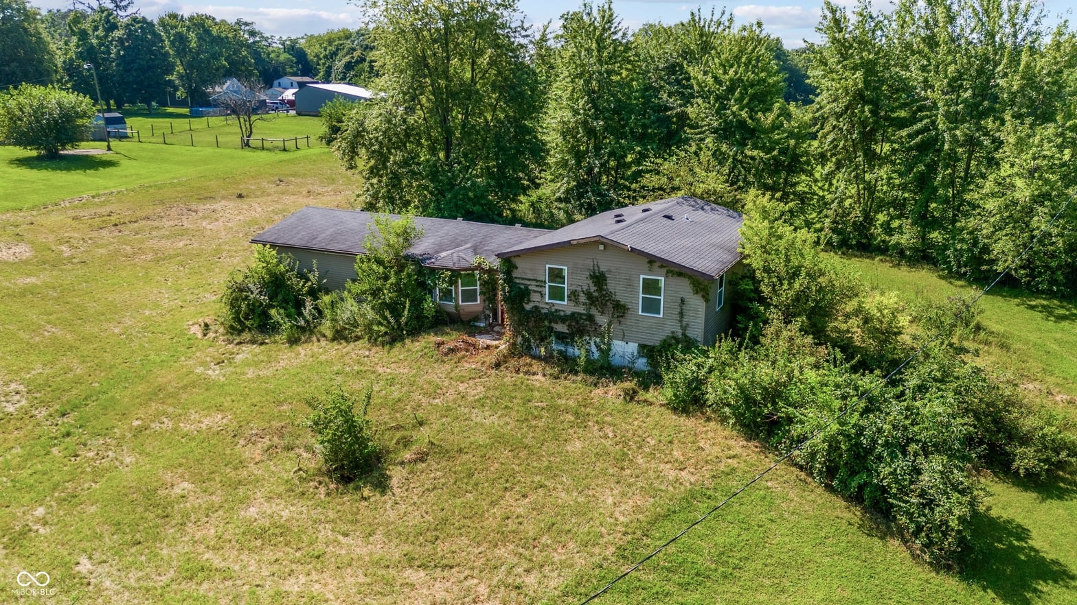 Aerial view at 4291 Weiss Road, Richmond, IN