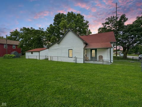 Backyard at 3337 Prospect Street, Indianapolis, IN