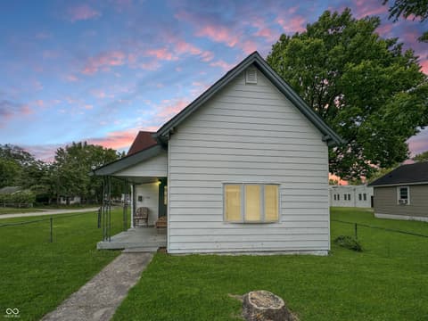 Front exterior at 3337 Prospect Street, Indianapolis, IN