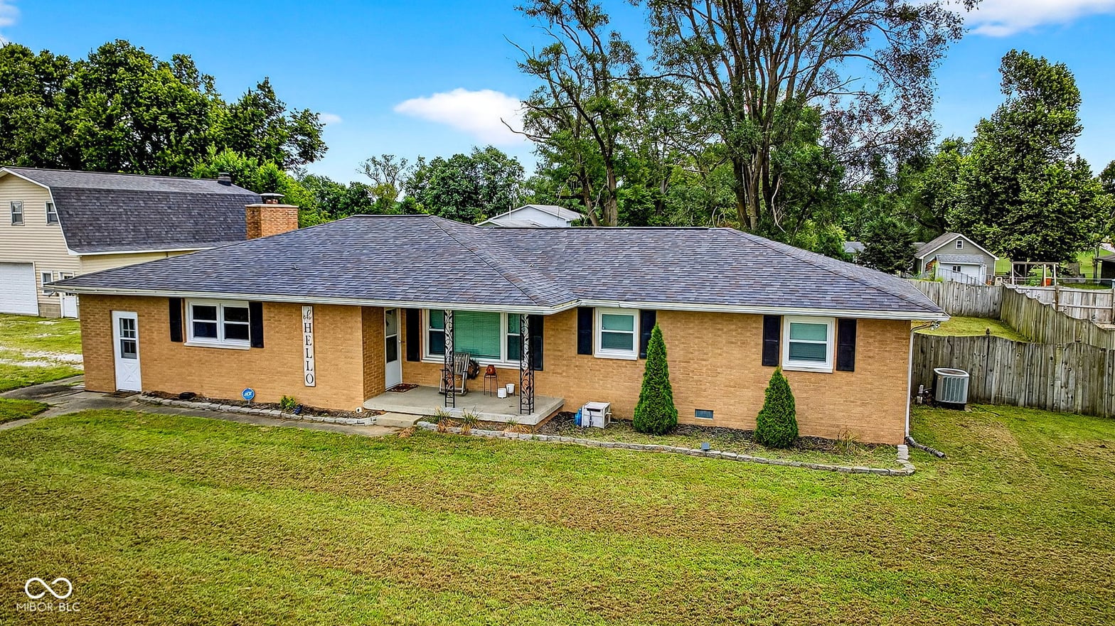 Front exterior at 6949 N Erickson Street, Terre Haute, IN