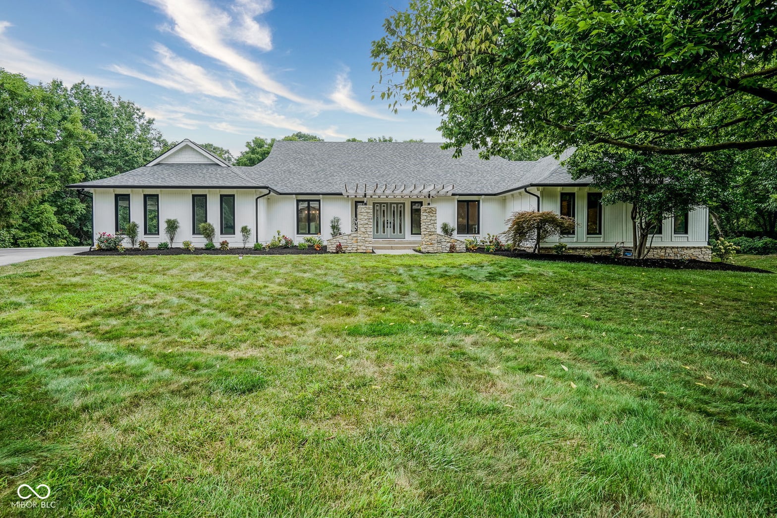 Front exterior at 4954 Briarwood Trail, Carmel, IN