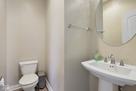 Bathroom at 818 Declaration Drive, Pittsboro, IN