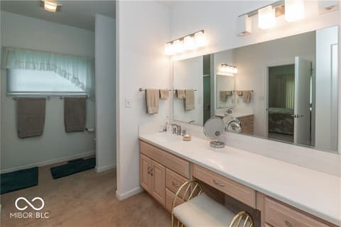 Primary bathroom at 1761 Walnut Trace, Greenfield, IN