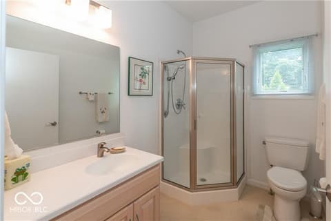 Bathroom at 1761 Walnut Trace, Greenfield, IN