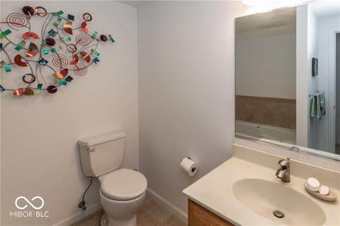 Bathroom at 1761 Walnut Trace, Greenfield, IN