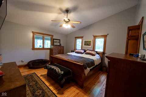 Bedroom at 11020 W Us Highway 40, Charlottesville, IN