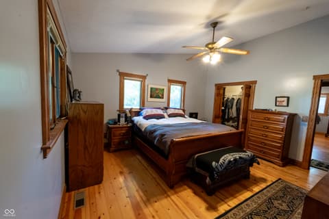 Bedroom at 11020 W Us Highway 40, Charlottesville, IN