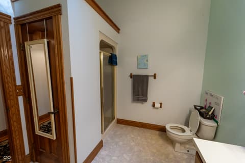 Bathroom at 11020 W Us Highway 40, Charlottesville, IN