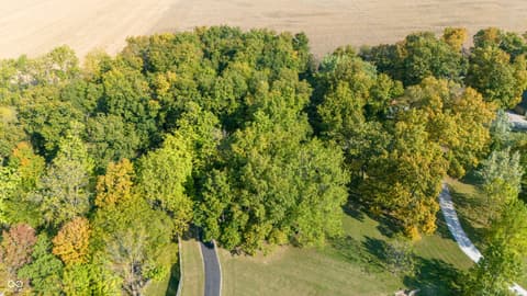 Aerial view at 11020 W Us Highway 40, Charlottesville, IN