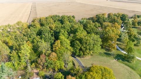 Aerial view at 11020 W Us Highway 40, Charlottesville, IN