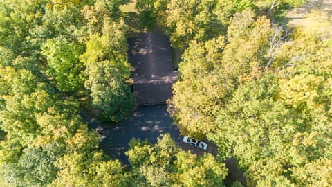 Aerial view at 11020 W Us Highway 40, Charlottesville, IN