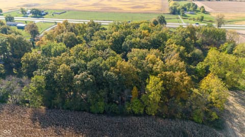 Aerial view at 11020 W Us Highway 40, Charlottesville, IN