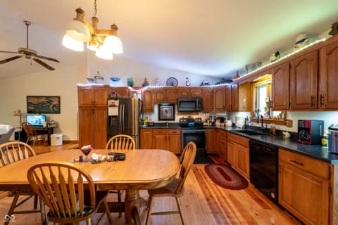 Kitchen at 11020 W Us Highway 40, Charlottesville, IN