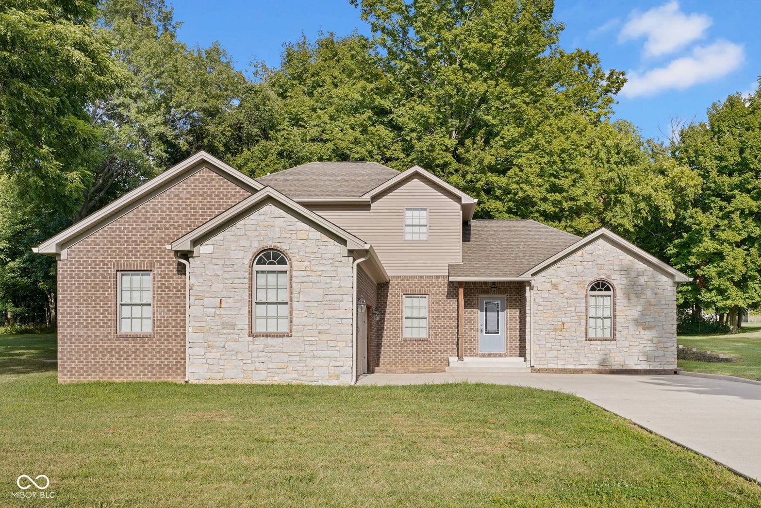 Front exterior at 3755 N County Road 650 E, Hope, IN