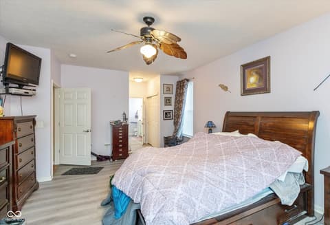Primary bedroom at 4431 Big Leaf Lane, Indianapolis, IN