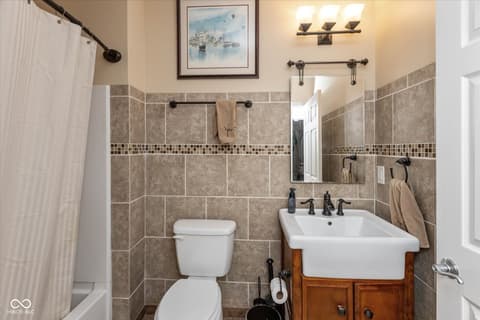 Bathroom at 4431 Big Leaf Lane, Indianapolis, IN
