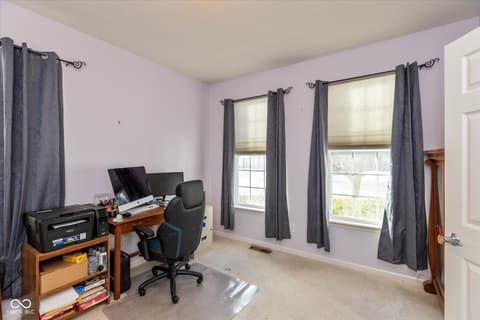 Home office at 4431 Big Leaf Lane, Indianapolis, IN