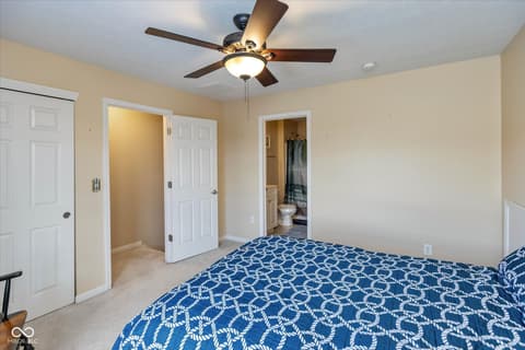 Bedroom at 4431 Big Leaf Lane, Indianapolis, IN