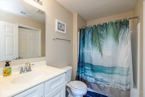 Bathroom at 4431 Big Leaf Lane, Indianapolis, IN