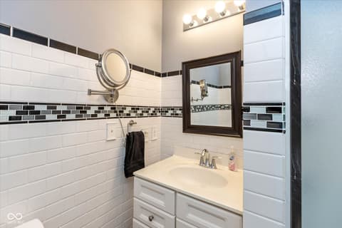 Bathroom at 4431 Big Leaf Lane, Indianapolis, IN