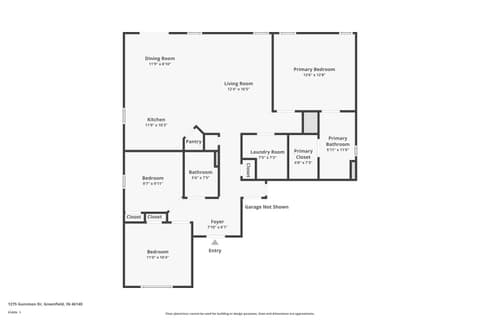 Photo of 1275 Gunnison Drive, Greenfield, IN