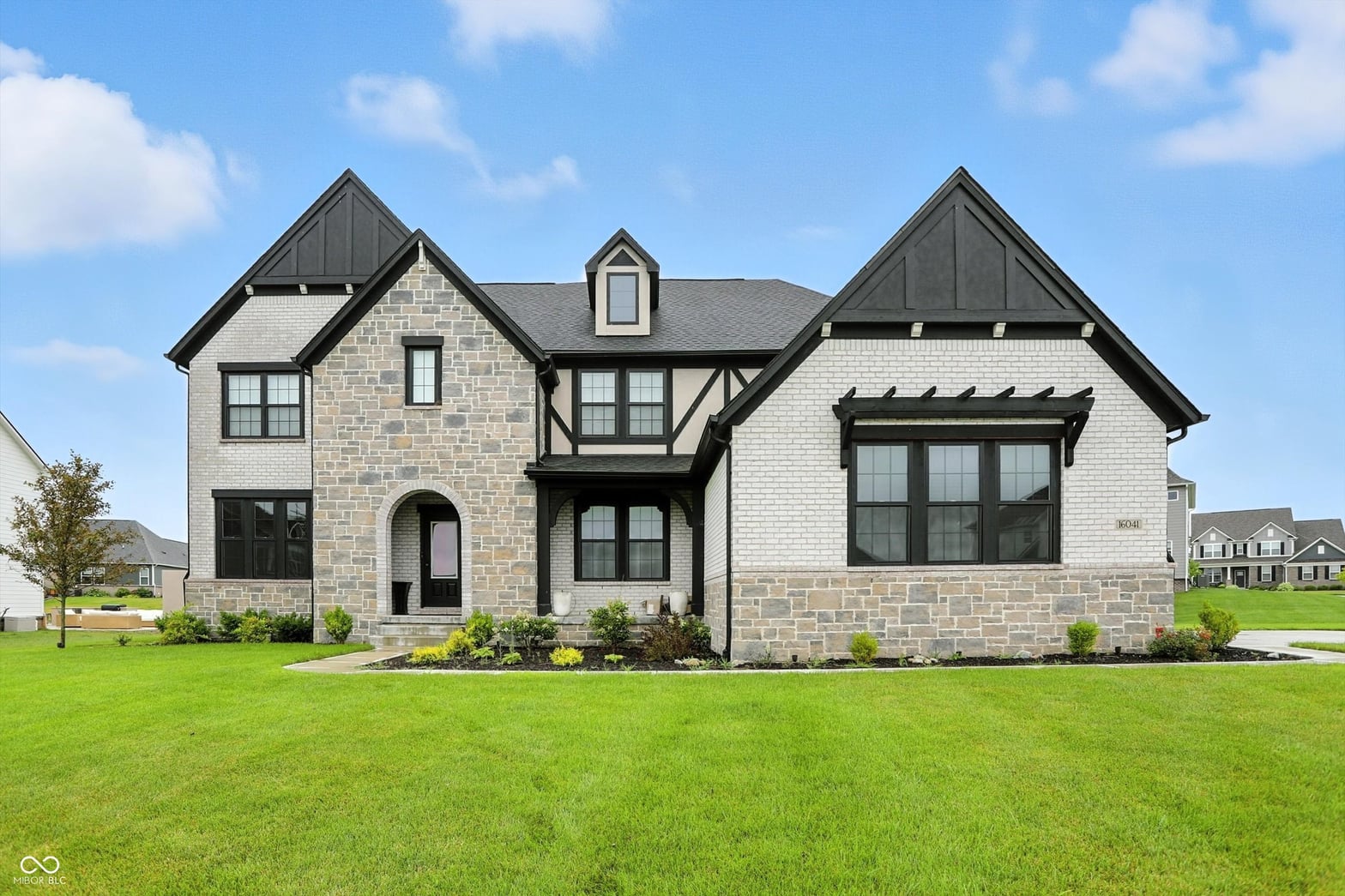 Front exterior at 16041 Flowing Creek Way, Westfield, IN