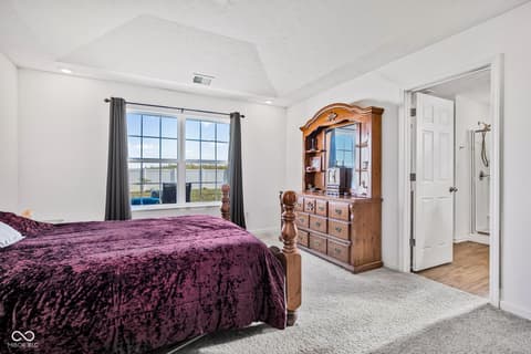 Bedroom at 6594 W Whispering Way, Greenfield, IN