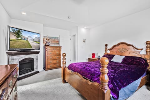 Bedroom at 6594 W Whispering Way, Greenfield, IN