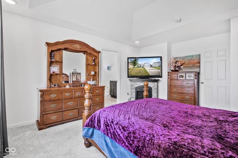 Bedroom at 6594 W Whispering Way, Greenfield, IN