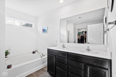 Bathroom at 6594 W Whispering Way, Greenfield, IN