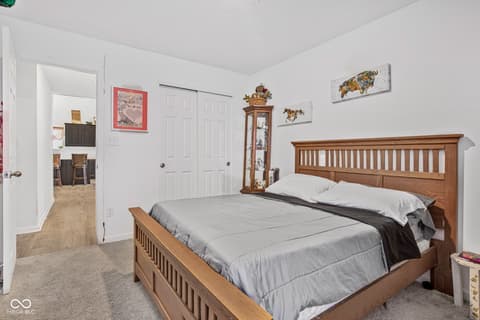 Bedroom at 6594 W Whispering Way, Greenfield, IN