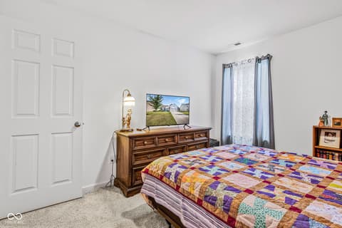 Bedroom at 6594 W Whispering Way, Greenfield, IN