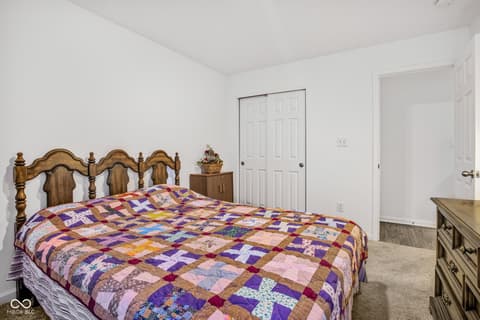 Bedroom at 6594 W Whispering Way, Greenfield, IN