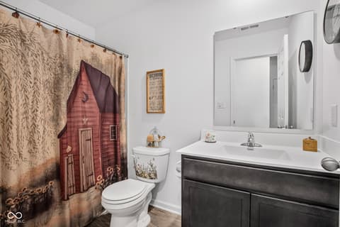 Bathroom at 6594 W Whispering Way, Greenfield, IN